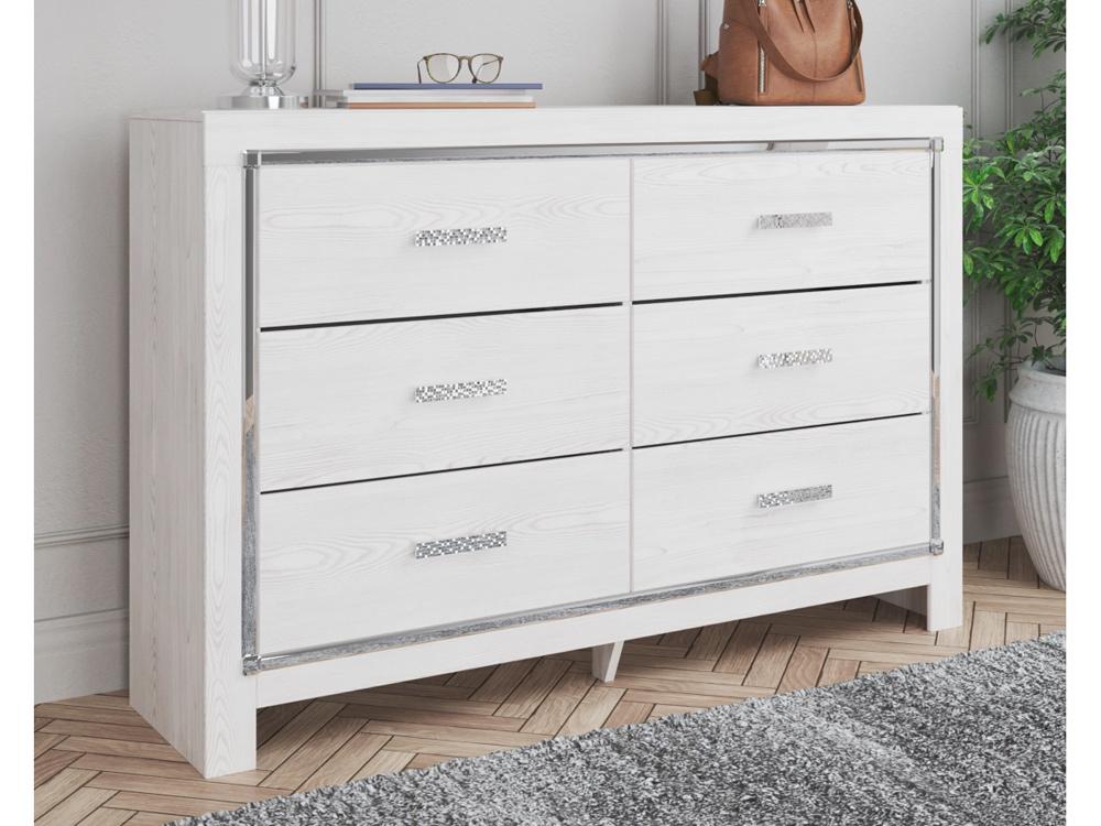 Signature Design by Ashley - Altyra Dresser in White - B2640-31 veiw 2