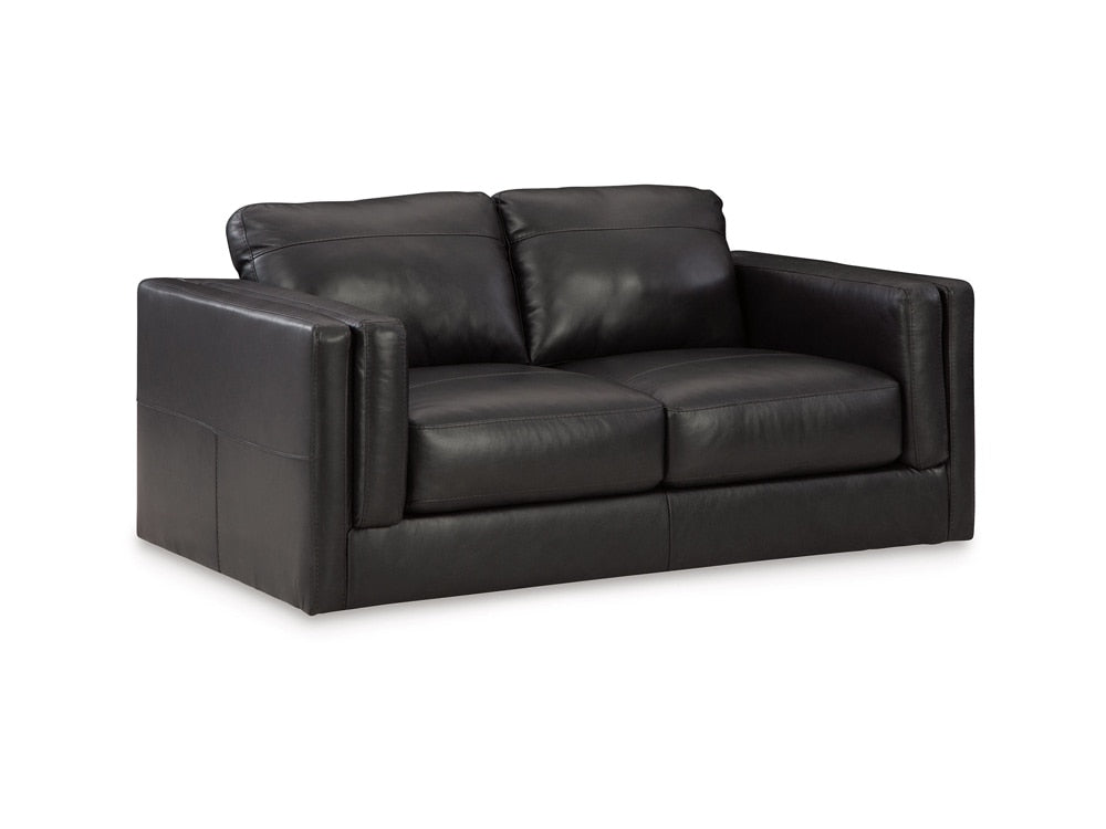 Signature Design by Ashley - Amiata Loveseat in Onyx - 5740535 veiw 1