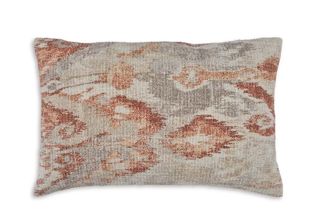 Signature Design by Ashley - Aprover Pillow (Set of 4) in Rust/Gray/White - A1001040 veiw 1