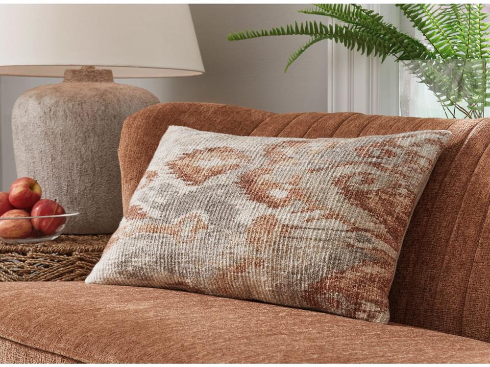 Signature Design by Ashley - Aprover Pillow (Set of 4) in Rust/Gray/White - A1001040 veiw 2