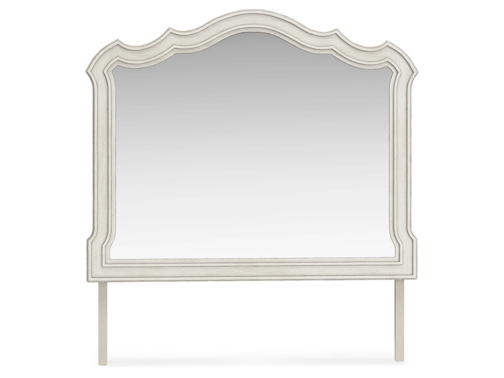 Signature Design by Ashley - Arlendyne Bedroom Mirror in Antique White - B980-36 veiw 1