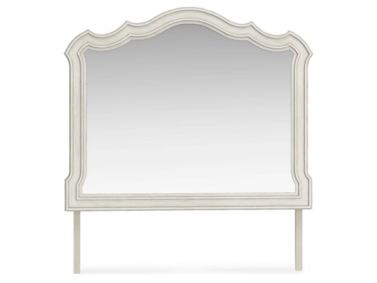 Signature Design by Ashley - Arlendyne Bedroom Mirror in Antique White - B980-36 veiw 1