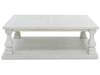 Signature Design by Ashley - Arlendyne Rectangular Cocktail Table in Antique White - T747-1 veiw 1