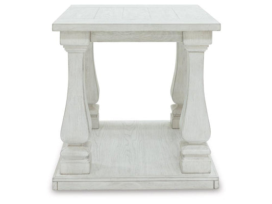 Signature Design by Ashley - Arlendyne Rectangular End Table in Antique White - T747-3 veiw 1