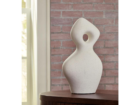 Signature Design by Ashley - Arthrow Sculpture in Off White - A2000650 veiw 2