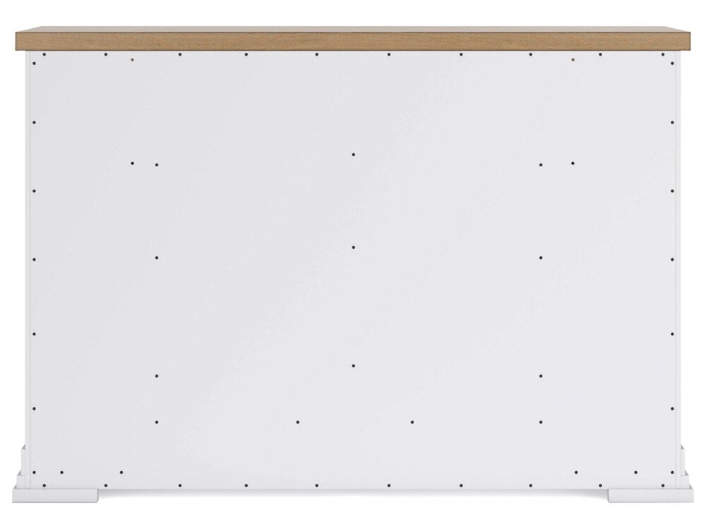 Signature Design by Ashley - Ashbryn Dresser in White/Natural - B844-31 veiw 4