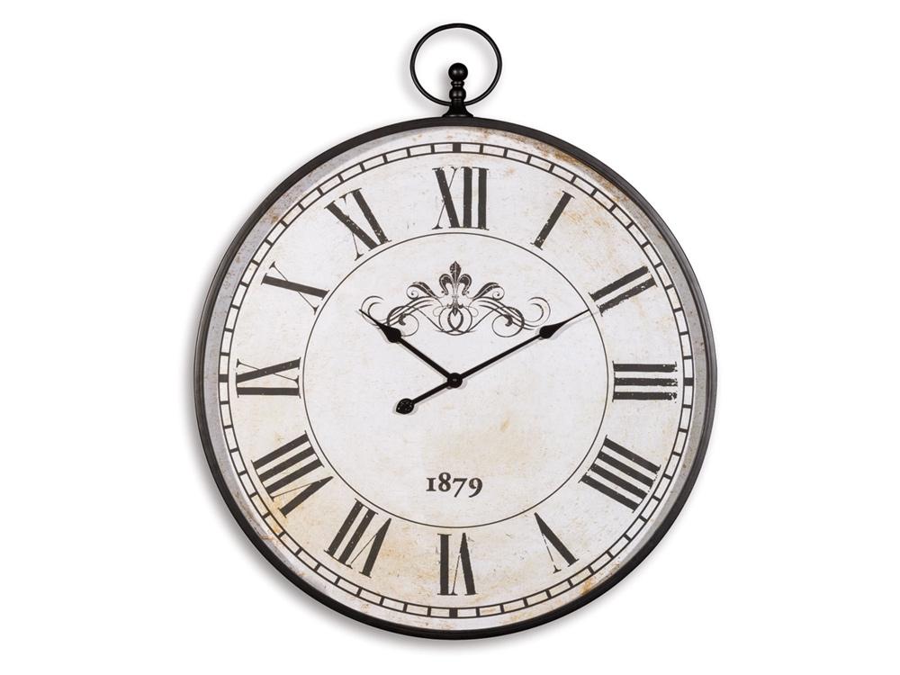 Signature Design by Ashley - Augustina Wall Clock in Antique Black - A8010110 veiw 1