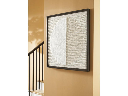 Signature Design by Ashley - Bachard Wall Decor in Tan/White - A8010330 veiw 2