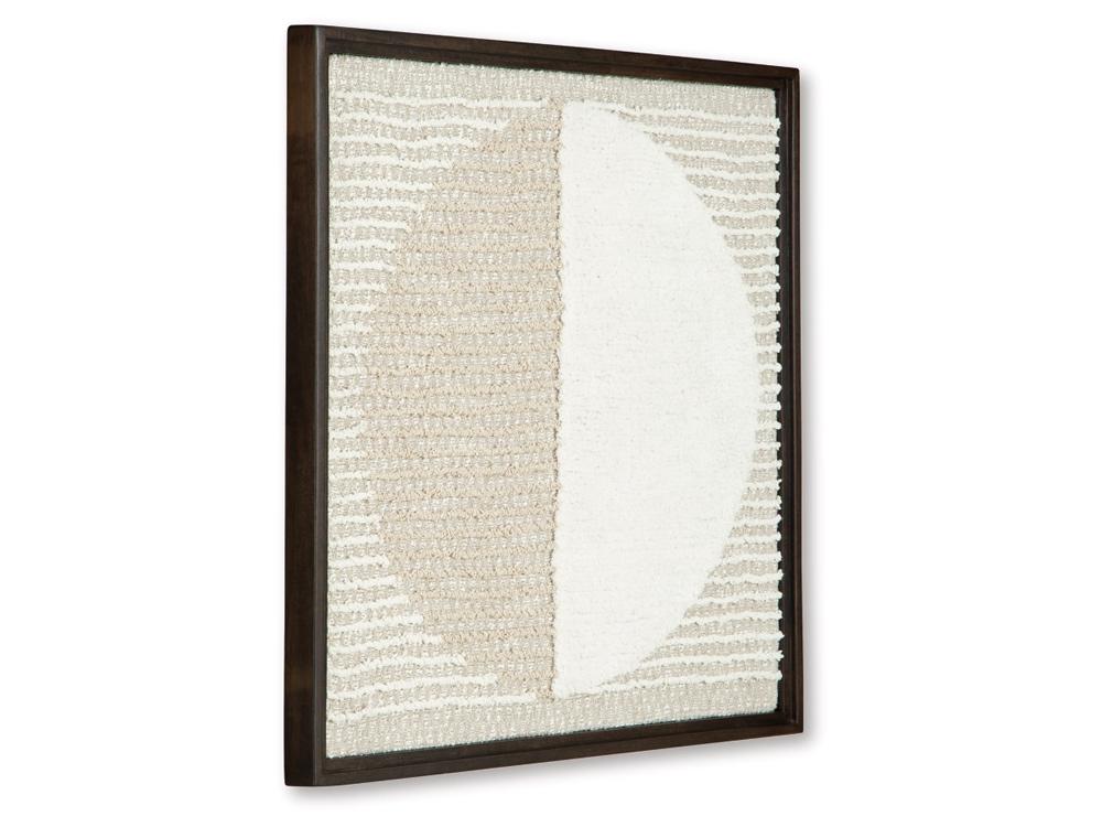 Signature Design by Ashley - Bachard Wall Decor in Tan/White - A8010330 veiw 3