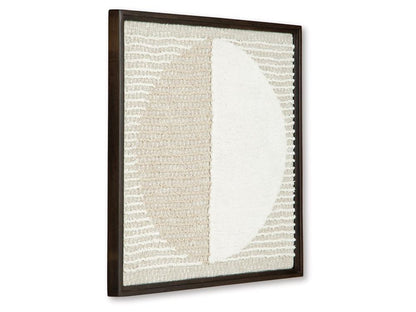 Signature Design by Ashley - Bachard Wall Decor in Tan/White - A8010330 veiw 3