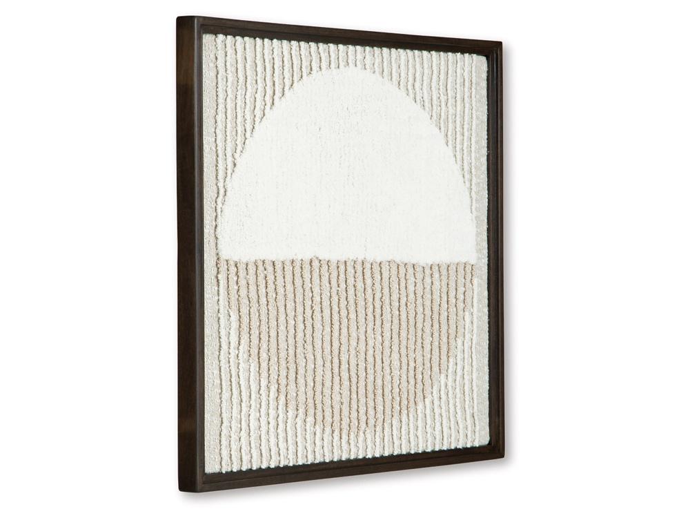 Signature Design by Ashley - Bachard Wall Decor in Tan/White - A8010330 veiw 4