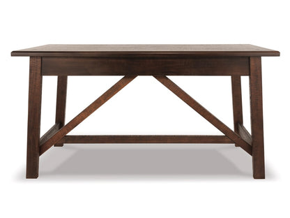Signature Design by Ashley - Baldridge Home Office Large Leg Desk in Light Brown - H675-44 veiw 4