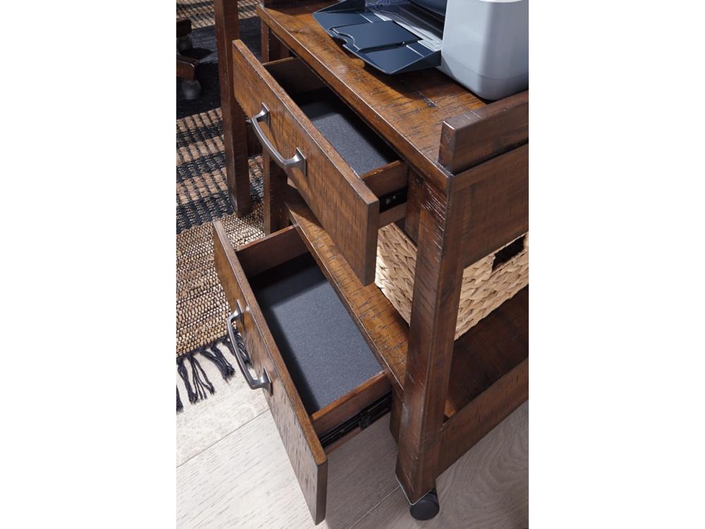 Signature Design by Ashley - Baldridge Printer Stand in Rustic Brown - H675-11 veiw 3