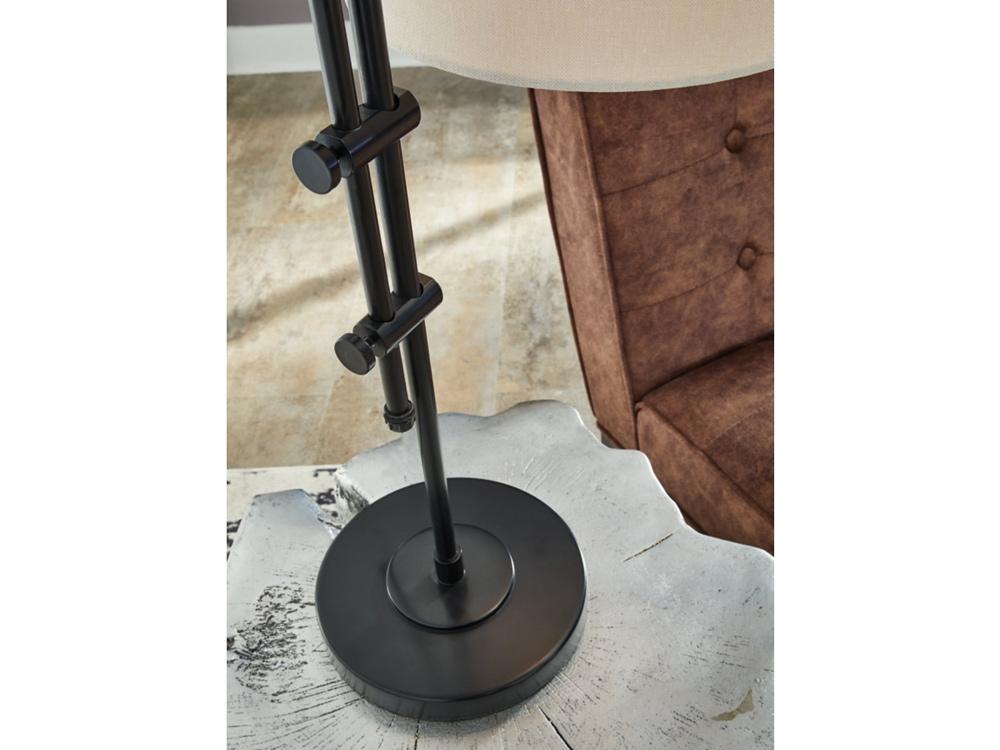 Signature Design by Ashley - Baronvale Metal Accent Lamp in Black - L206043 veiw 3