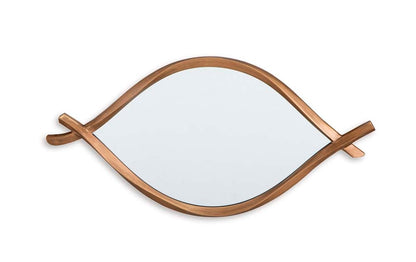 Signature Design by Ashley - Bartner Accent Mirror in Antique Gold Finish - A8010340 veiw 1
