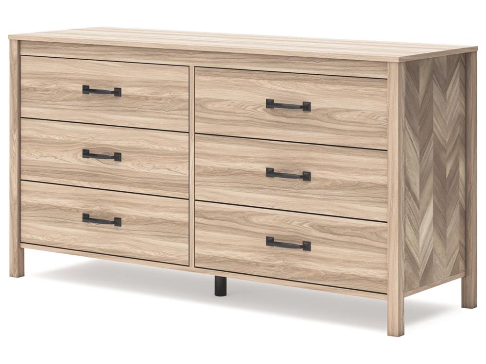 Signature Design by Ashley - Battelle Dresser Case (Box 2 Of 2) in Tan - EB3929-231 veiw 3