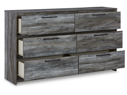 Signature Design by Ashley - Baystorm Dresser in Gray - B221-31 veiw 3