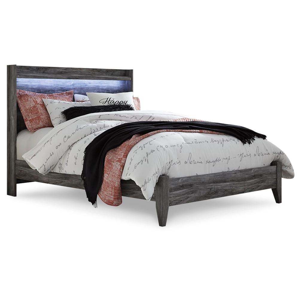Signature Design by Ashley - Baystorm Queen Panel Bed in Gray veiw 1