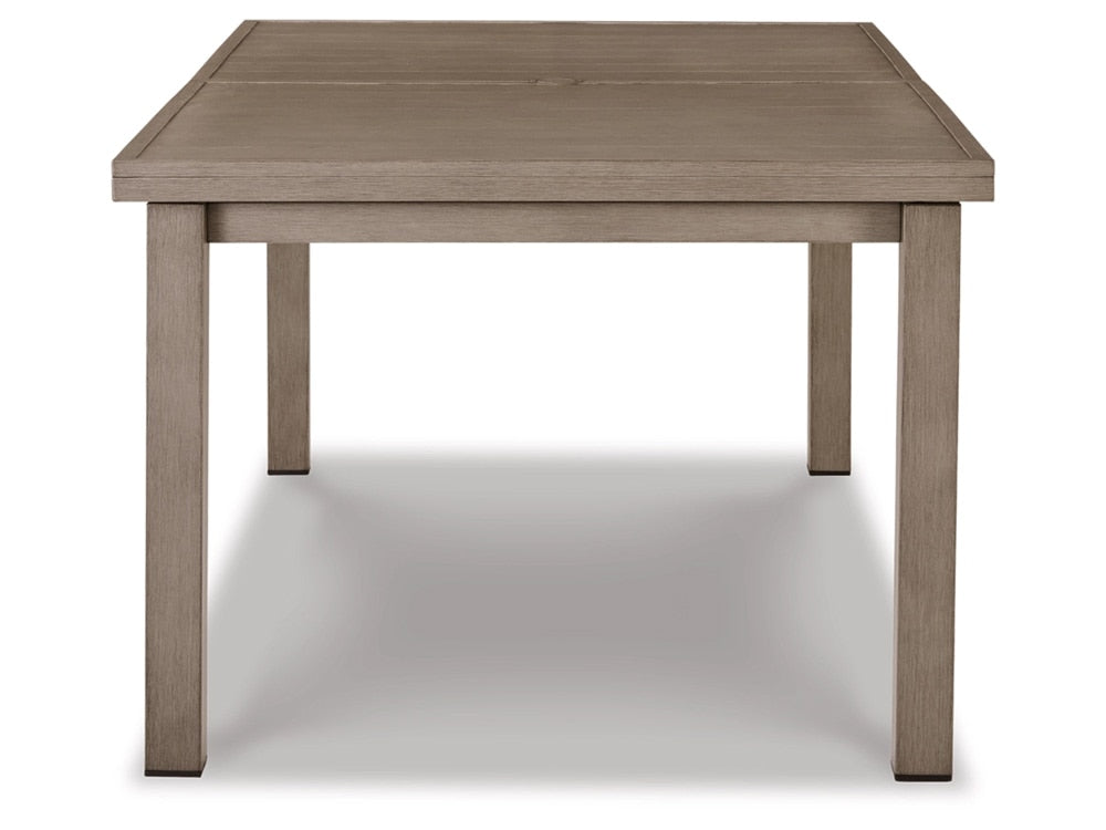 Signature Design by Ashley - Beach Front Outdoor Rect Dining Room Ext Table in Beige - P323-635 veiw 3