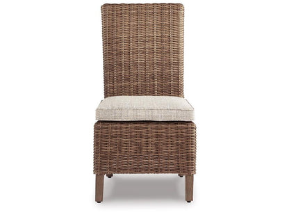 Signature Design by Ashley - Beachcroft Outdoor Chair With Cushion (Set of 2) in Beige - P791-601 veiw 1