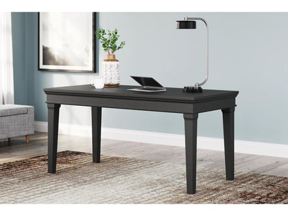 Signature Design by Ashley - Beckincreek Home Office Desk in Black - H778-44 veiw 2