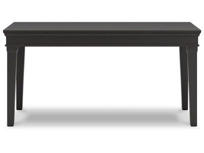 Signature Design by Ashley - Beckincreek Home Office Desk in Black - H778-44 veiw 4