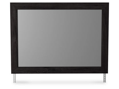 Signature Design by Ashley - Belachime Bedroom Mirror in Black - B2589-36 veiw 1