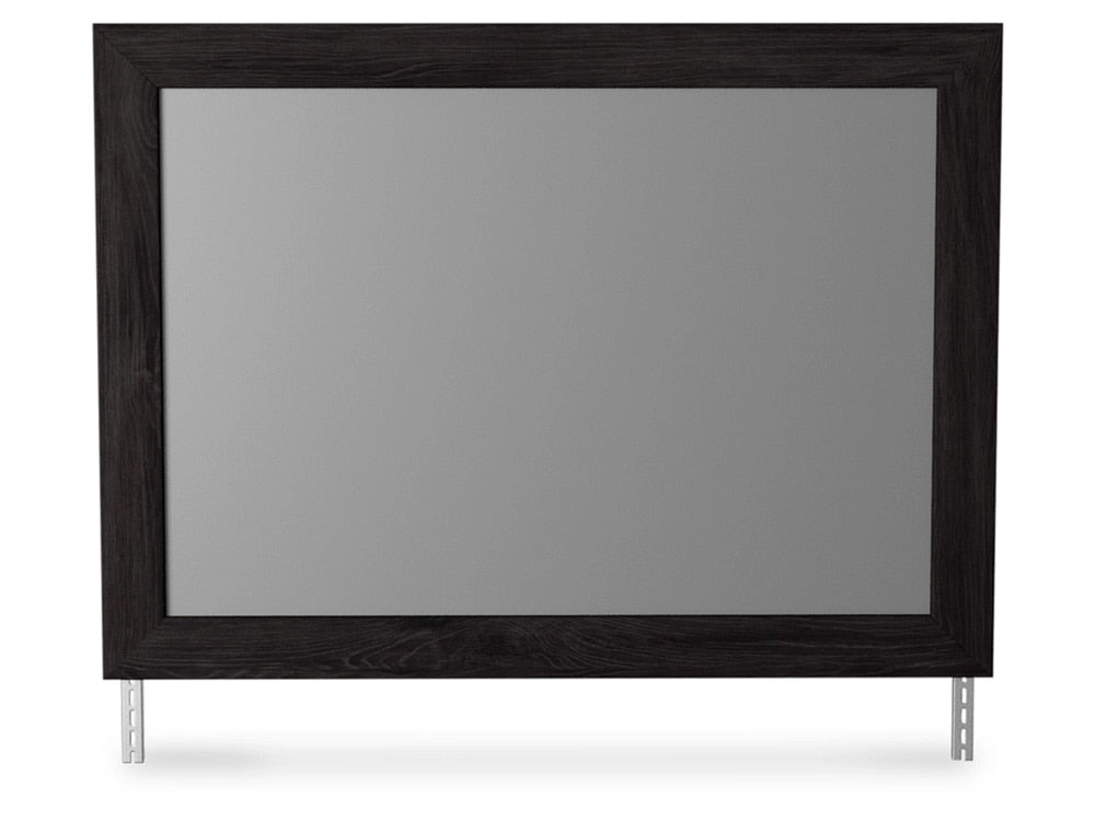Signature Design by Ashley - Belachime Bedroom Mirror in Black - B2589-36 veiw 2