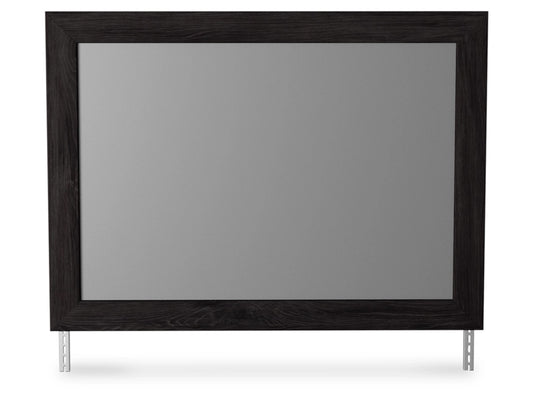Signature Design by Ashley - Belachime Bedroom Mirror in Black - B2589-36 veiw 2