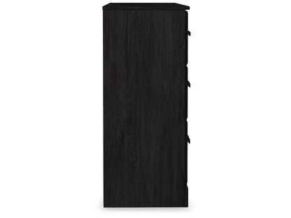 Signature Design by Ashley - Belachime Dresser in Black - B2589-31 veiw 2