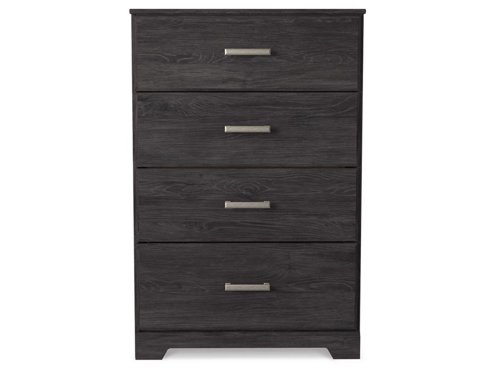 Signature Design by Ashley - Belachime Four Chest Drawers in Black - B2589-44 veiw 1