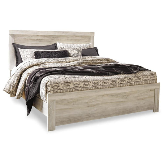 Signature Design by Ashley - Bellaby King Panel Bed in Whitewash veiw 1