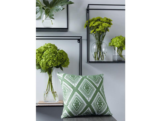 Signature Design by Ashley - Bellvale Pillow (Set of 4) in Green/White - A1001028 veiw 2