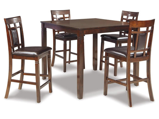 Signature Design by Ashley - Bennox Drm Counter Table (Set of 5) in Brown - D384-223 veiw 1