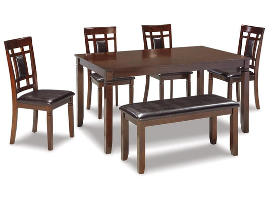Signature Design by Ashley - Bennox Drm Counter Table (Set of 5) in Brown - D384-325 veiw 1