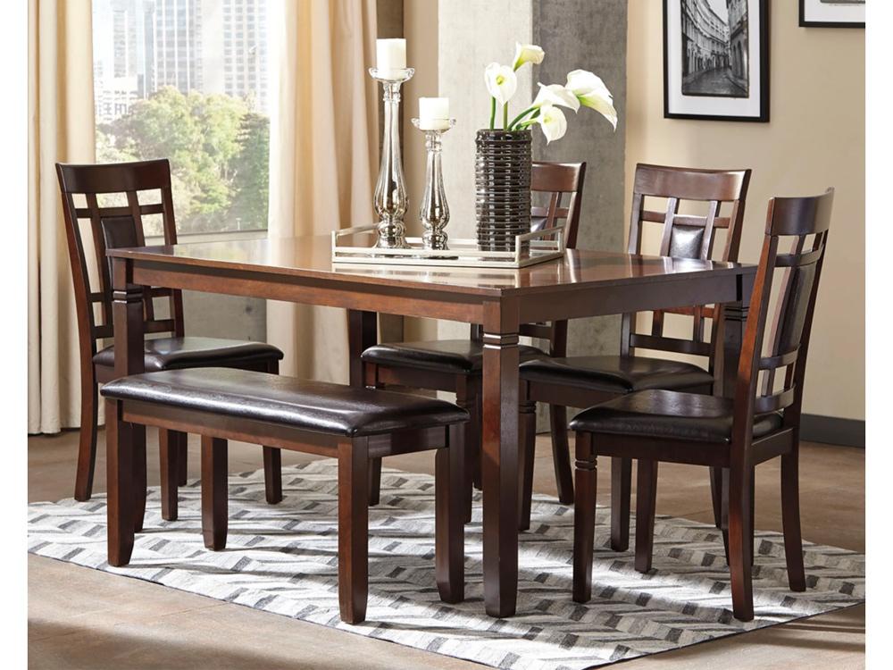 Signature Design by Ashley - Bennox Drm Counter Table (Set of 5) in Brown - D384-325 veiw 2