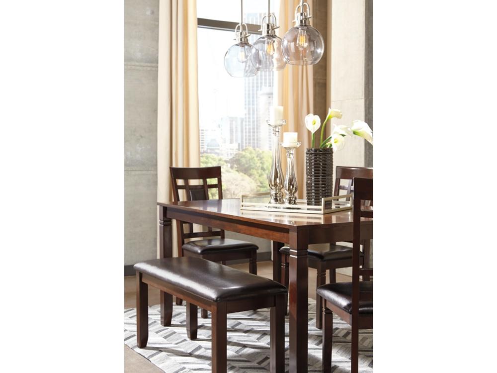 Signature Design by Ashley - Bennox Drm Counter Table (Set of 5) in Brown - D384-325 veiw 3