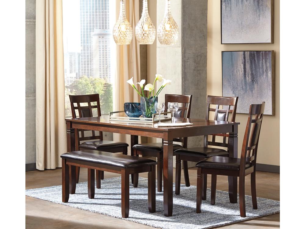 Signature Design by Ashley - Bennox Drm Counter Table (Set of 5) in Brown - D384-325 veiw 4