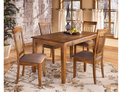 Signature Design by Ashley - Berringer Dining Uph Side Chair (Set Of 2) in Rustic Brown - D199-01 veiw 3