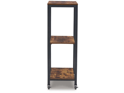 Signature Design by Ashley - Bevinfield Bar Cart in Brown/Black - A4000394 veiw 3