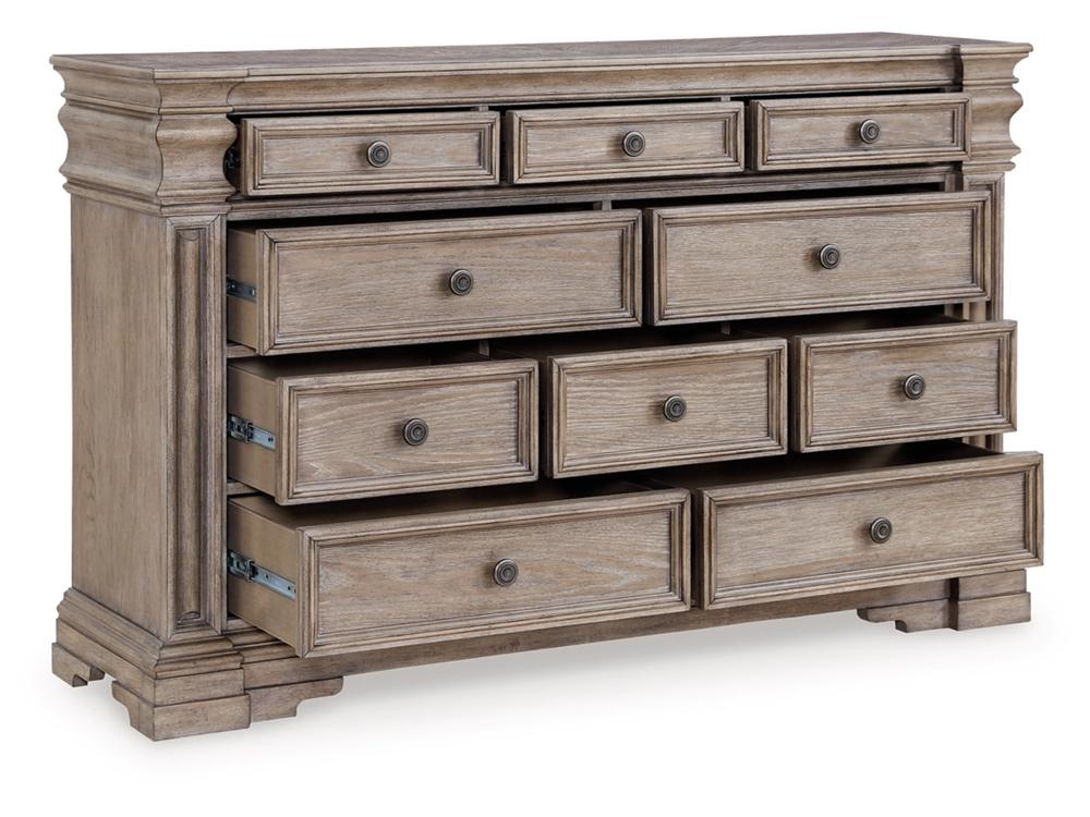 Signature Design by Ashley - Blairhurst Dresser in Light Grayish Brown - B916-31 veiw 3
