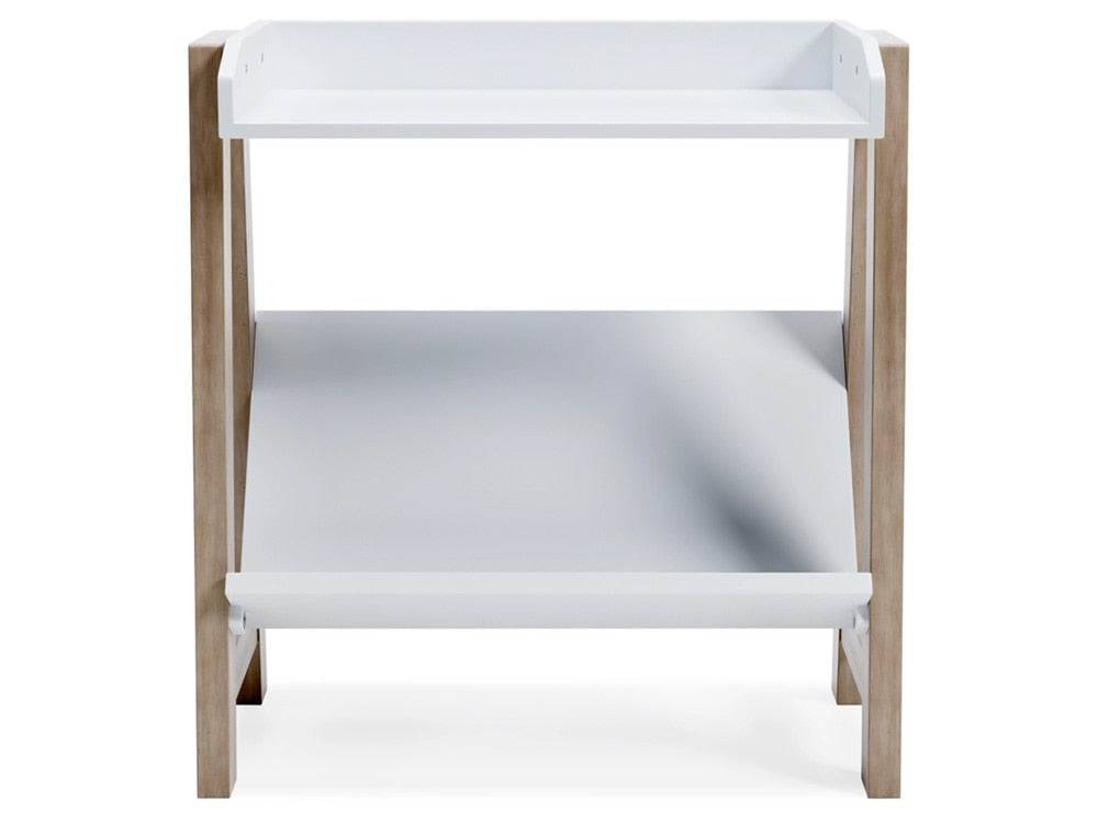 Signature Design by Ashley - Blariden Small Bookcase in White/Tan - A4000361 veiw 1