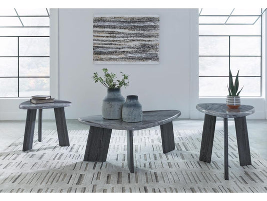 Signature Design by Ashley - Bluebond Occasional Table (Set of 3) in Gray - T390-13 veiw 2