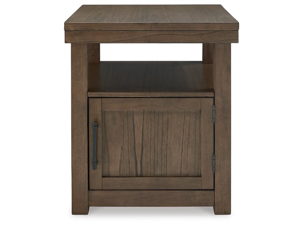 Signature Design by Ashley - Boardernest End Table in Brown - T738-3 veiw 1