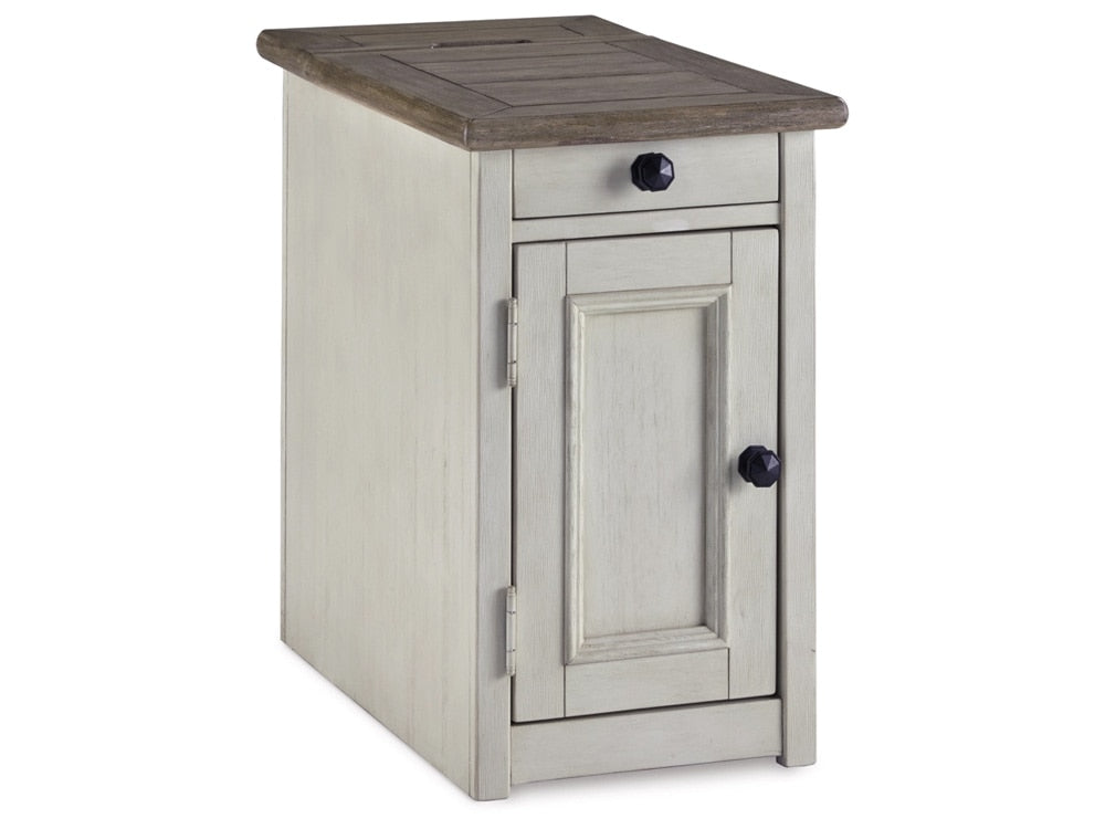 Signature Design by Ashley - Bolanburg Chair Side End Table in Two-Tone - T637-7 veiw 1
