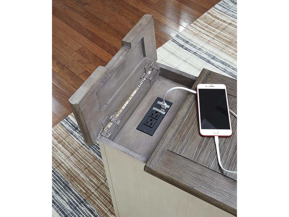 Signature Design by Ashley - Bolanburg Chair Side End Table in Two-Tone - T637-7 veiw 3