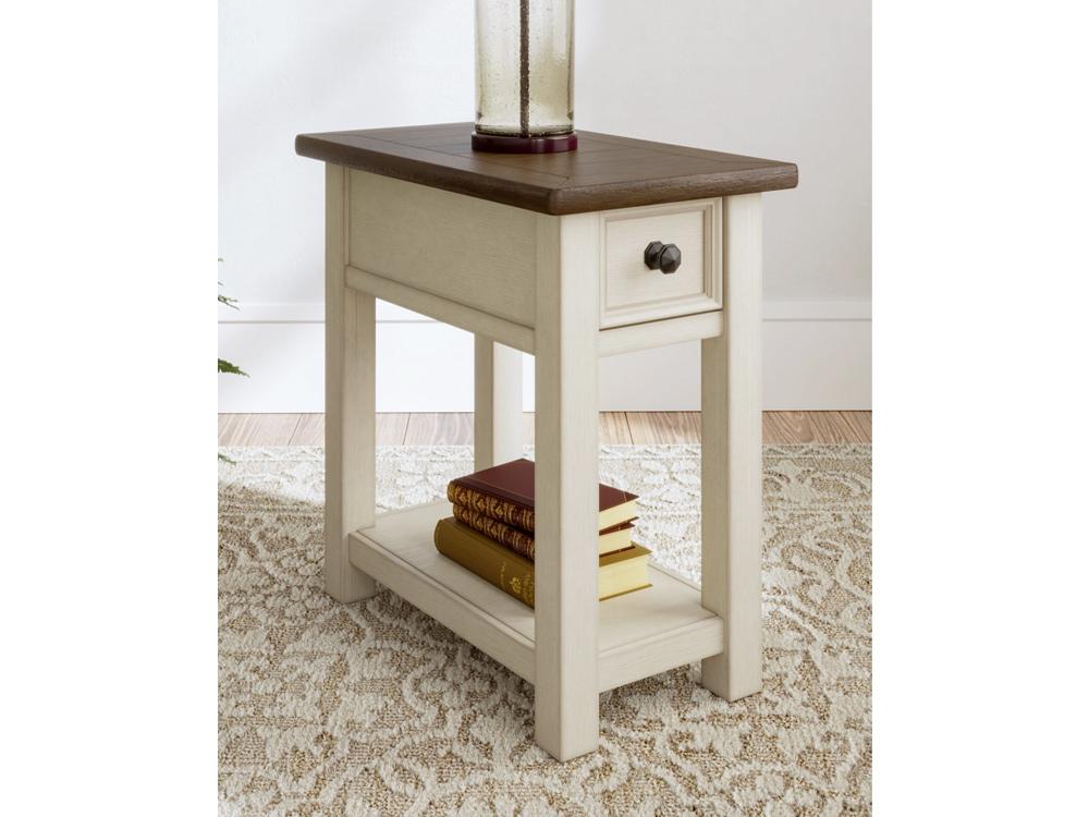 Signature Design by Ashley - Bolanburg Chair Side End Table in Two-tone - T637-107 veiw 2