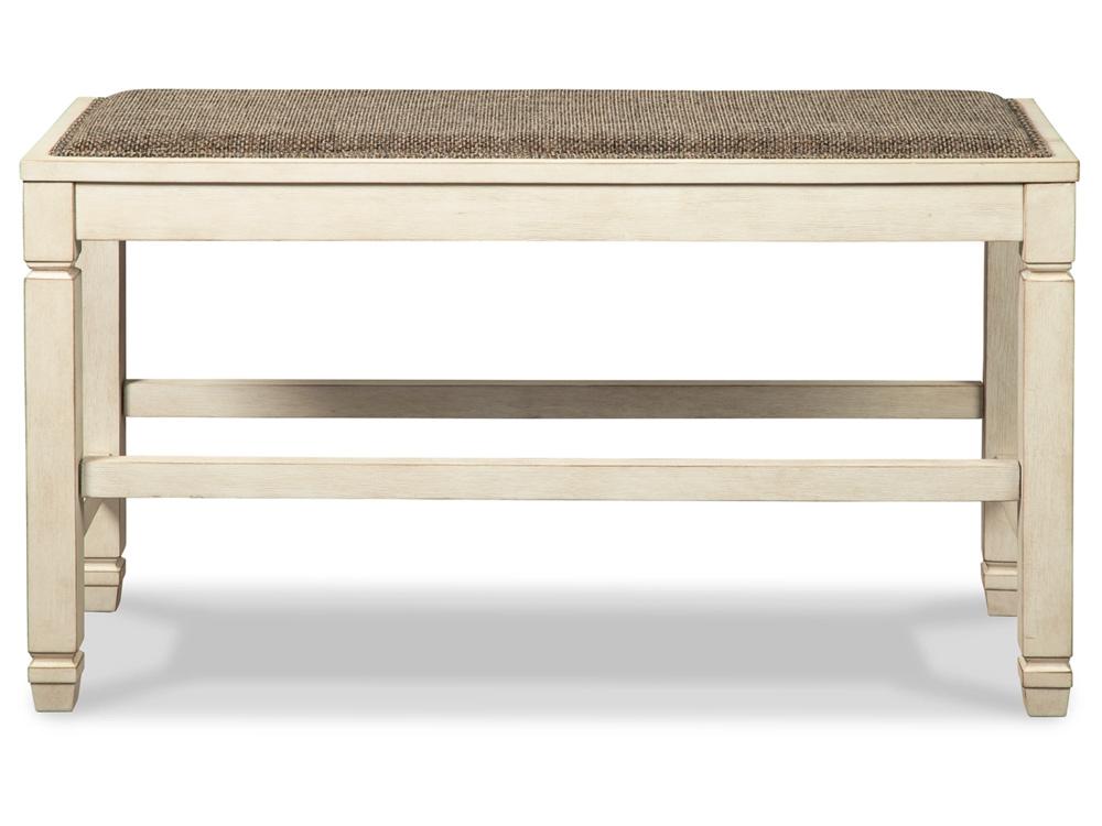 Signature Design by Ashley - Bolanburg Dbl Counter Uph Bench in Two-Tone - D647-09 veiw 1