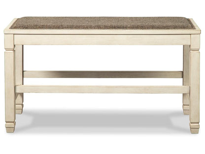 Signature Design by Ashley - Bolanburg Dbl Counter Uph Bench in Two-Tone - D647-09 veiw 1