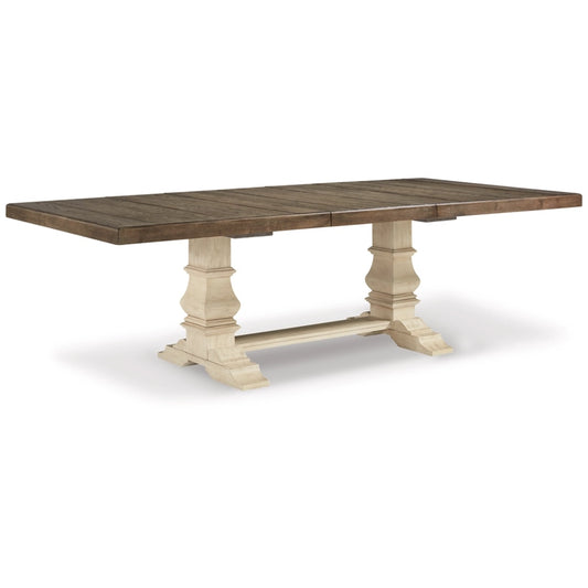 Signature Design by Ashley - Bolanburg Dining Table in Two-Tone veiw 1